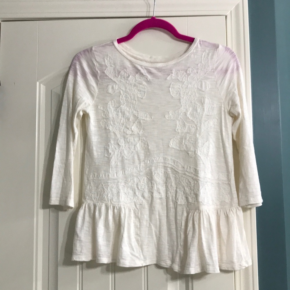 Loft Peplum Top
